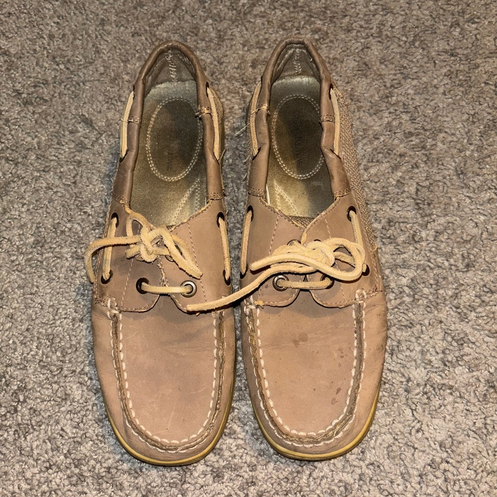 Croft & Barrow Tan Boat Shoes